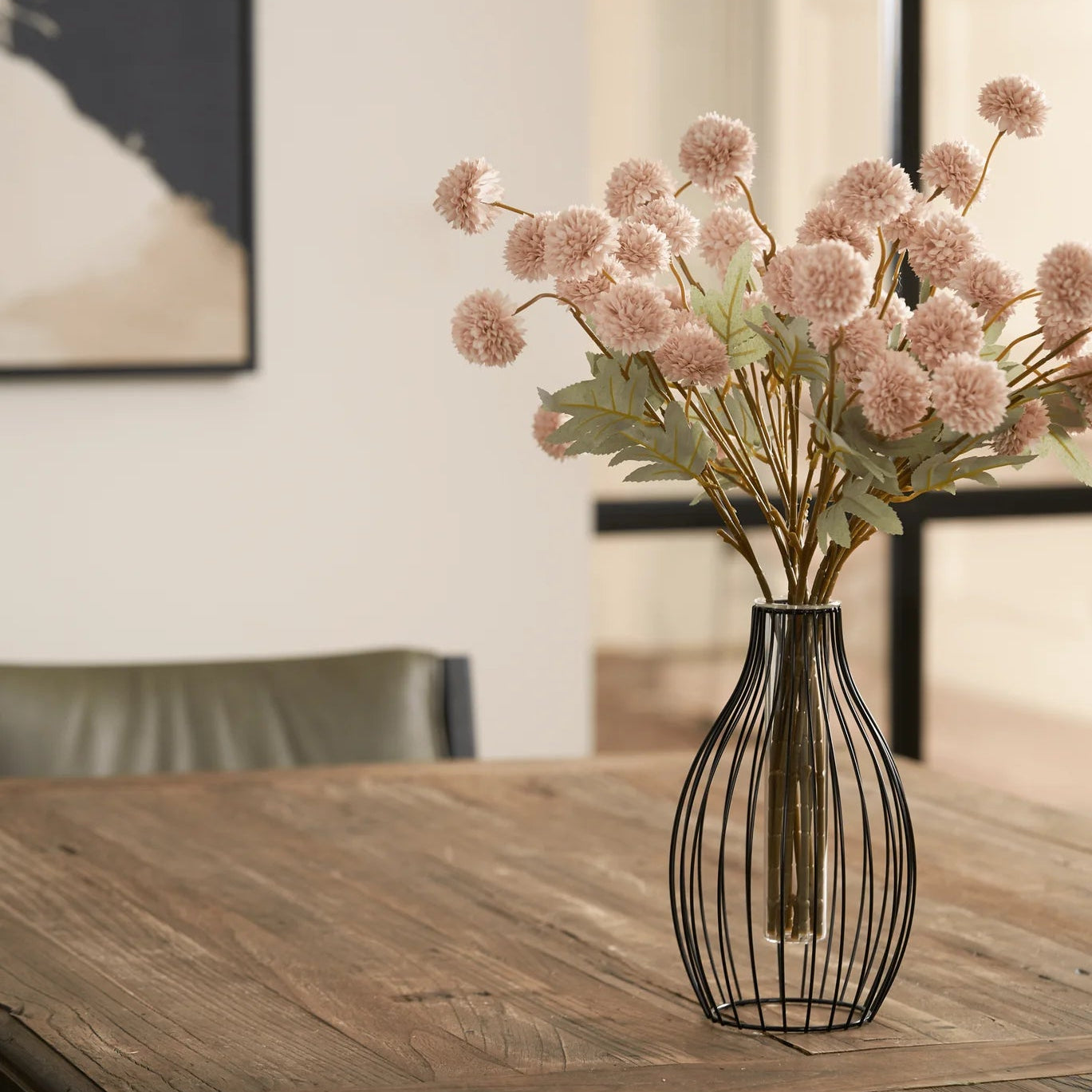 FAUX Kiku Flower - Creamy