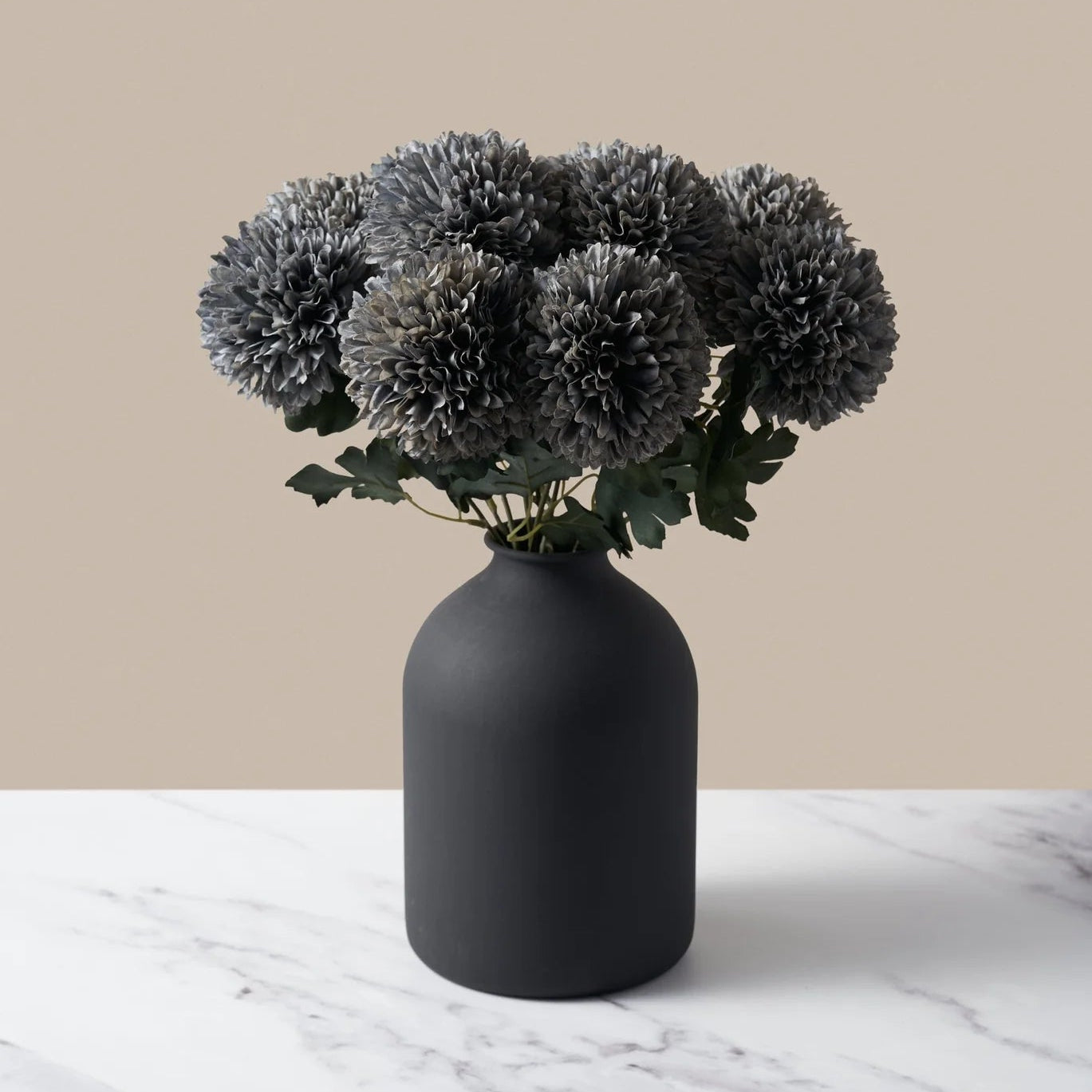 FAUX Branch Flower - Deep Navy