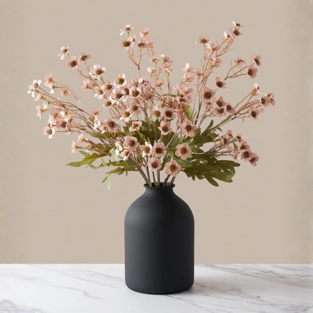 FAUX Wax Flower - Rosé