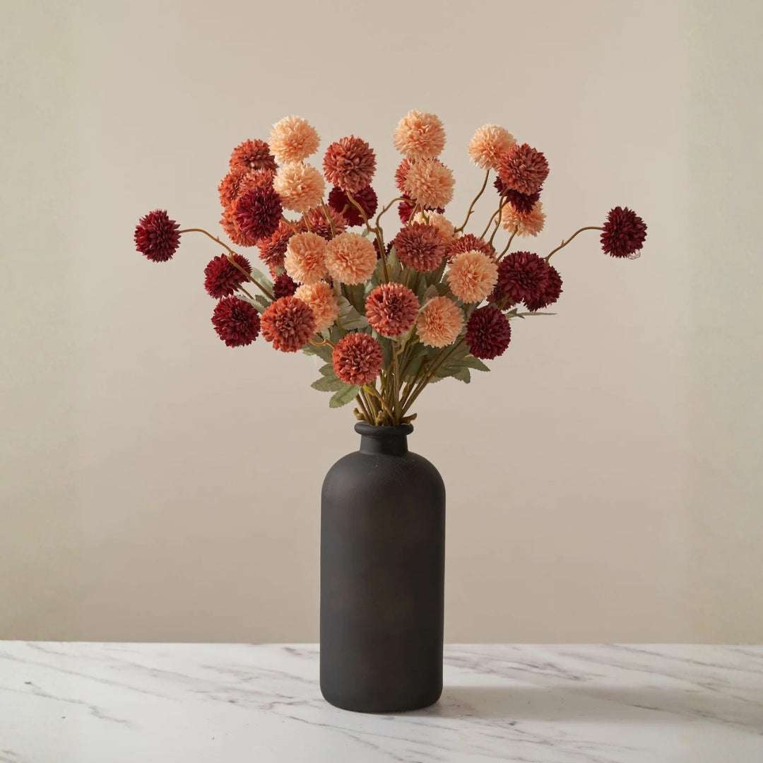 FAUX Kiku Flower - Warm Autum