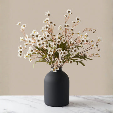 FAUX Wax Flower - Rosé