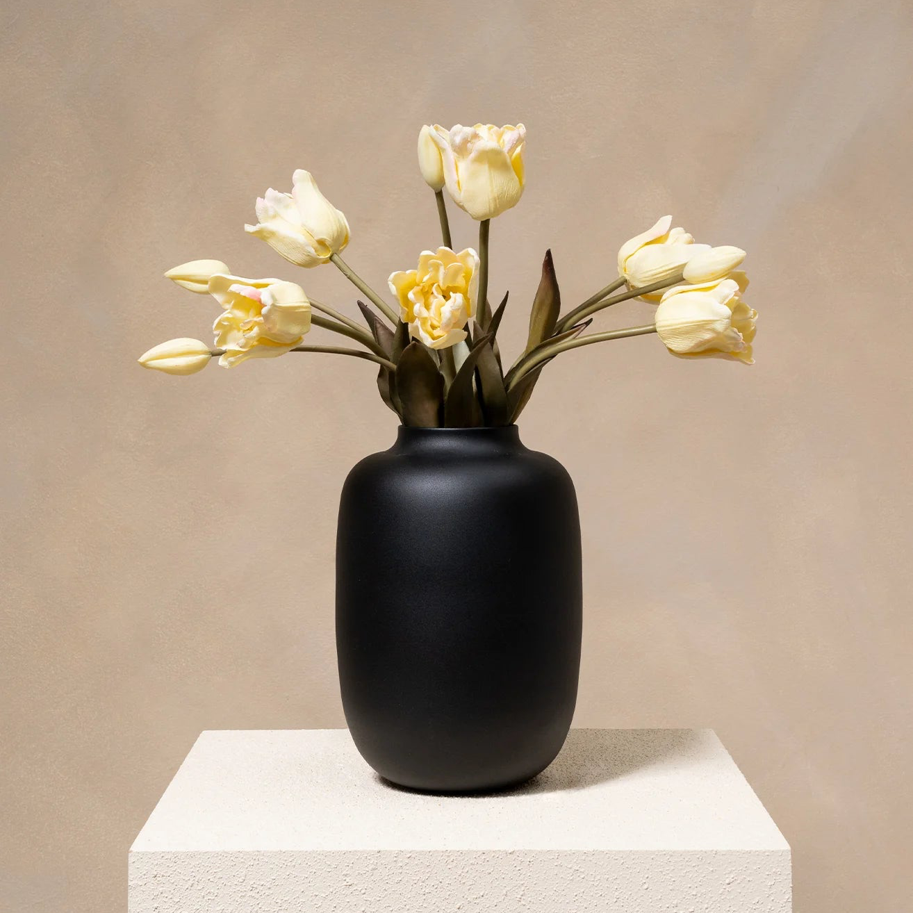 Parrot Tulips - Soft White