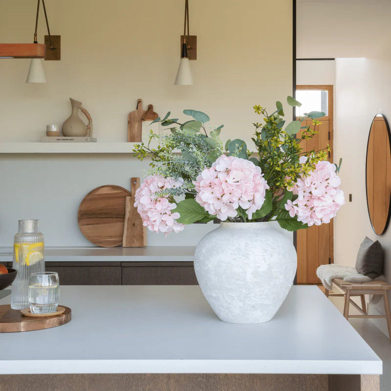 FAUX Arrangements Flower - Rosé