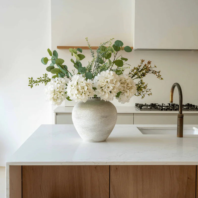 FAUX Arrangements Flower - Snow White