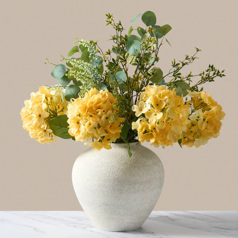 FAUX Arrangements Flower - Spring Yellow